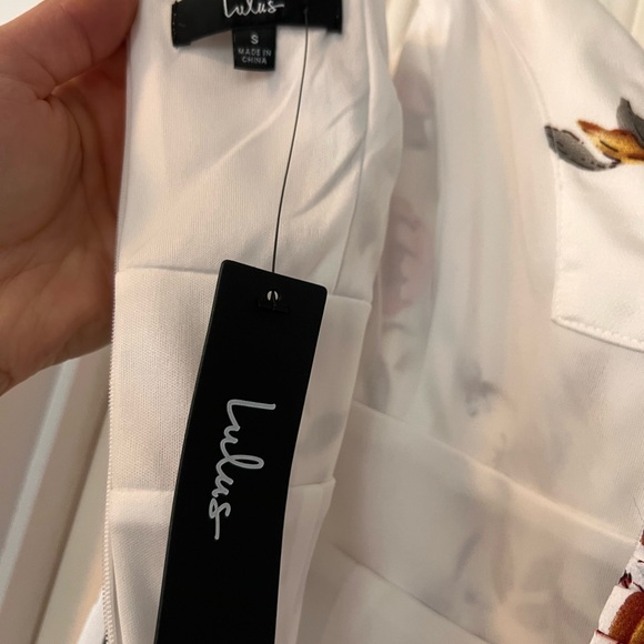 Lulus White Floral Dress - Picture 6 of 8